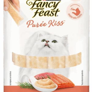 pack 4 sachets gato purina pure kiss 40g salmon y atún salsa