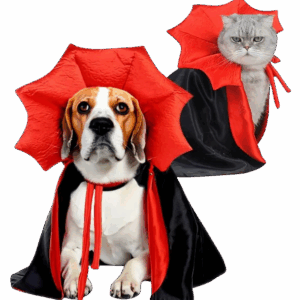 disfraz de drácula para mascotas