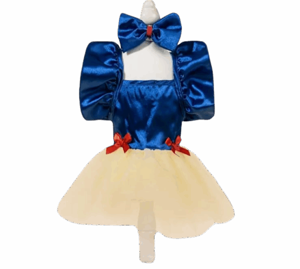 vestido princesa para mascotas