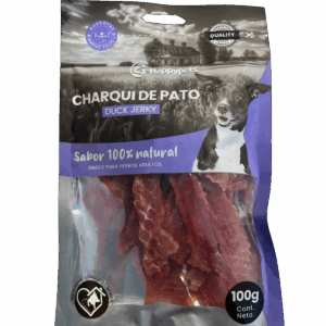 charqui de pato para perro 100gr