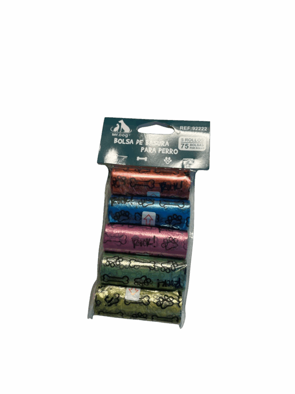 bolsa recoge fecas colores varios 10 und