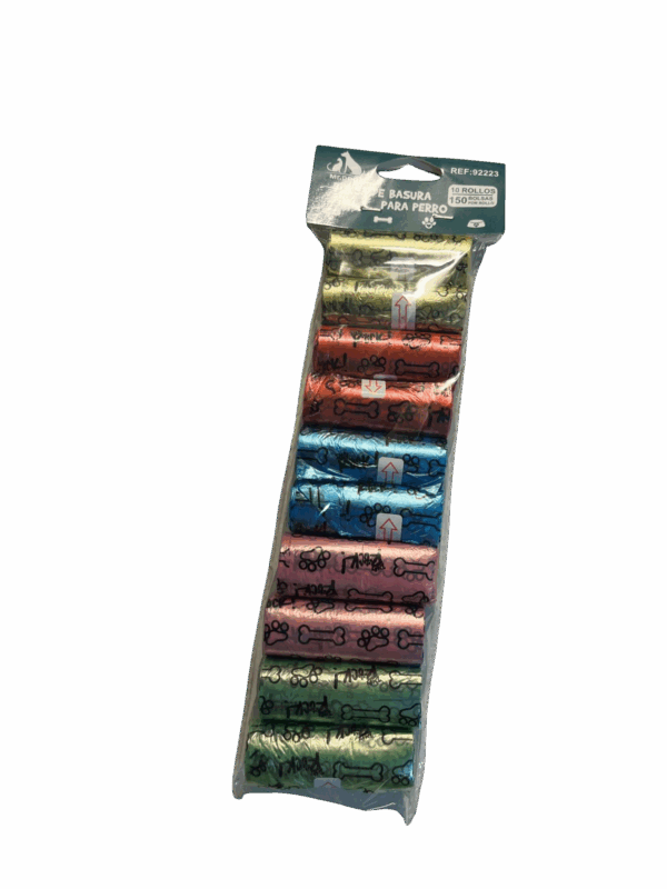 bolsa recoge fecas colores varios 10 und