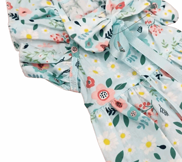 vestido de flores