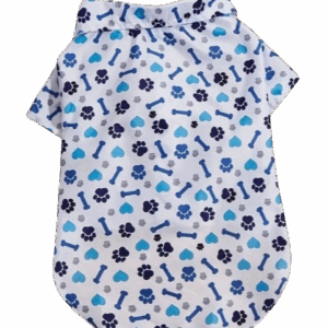 camisa para mascota estampada